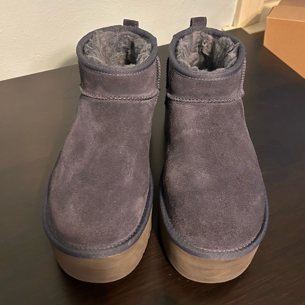 UGG Classic ultra mini platform Eve Blue